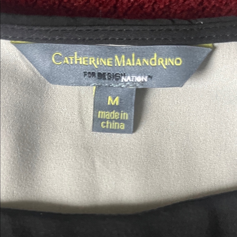 Catherine Malandrino Appliqué Shift Dress - Picture 3 of 12